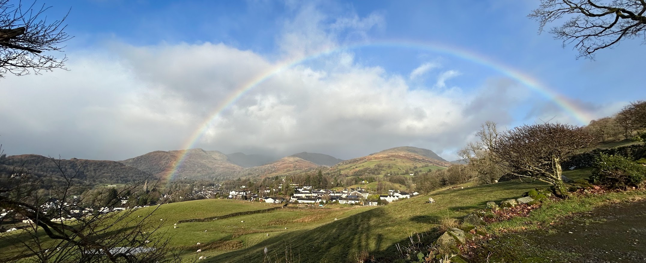 Rainbow over Ambleside