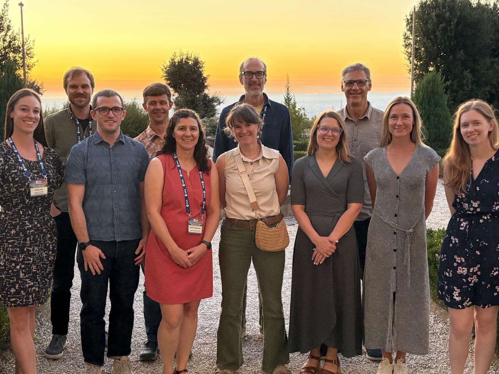 The CLM FATES model dev. team at the LSMS2 dinner
